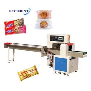 Máquina de Embalagem de Fluxo para Pacote de Almofada Horizontal Pequena para Doces