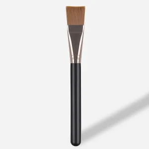 Flat Kabuki Customize Foundation Brush Flat Top Kabuki Blush Brush Liquid Powder Flat Top Facial Mask Brush Applicator