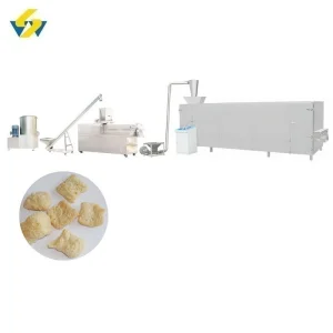 Turnkey Twin-Screw Optimum Nutrition Protein Halal Ingredients Textured Soy Protein Tsp &amp; Tvp Project Processing Line Machinery and Equipment