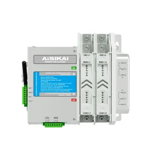 Aisiaki Askq6 Serie Interruptor de Transferencia Automática Inteligente 400A 4p