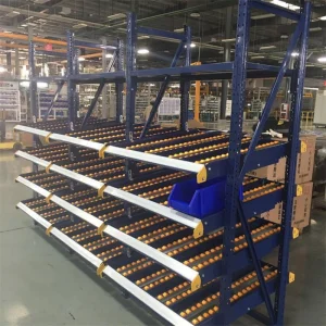 Flow Rack Storage System for FIFO Inventory Management