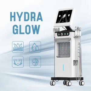 2025 Factory Price 14 in 1 Hydro Oxygen Face Cleaning Skin Care Equipment Skin Care Beauty Machine Skin Rejuvenation Beauty Spa