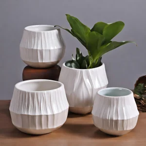 Cheap Sleek Matte Ceramic Pots VDMK2403177