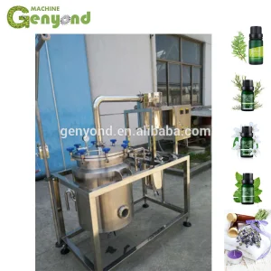 Máquina Destiladora de Óleo Essencial Herbal / Máquina Destiladora de Álcool de Brandy / Máquina de Destilação de Água Floral Hidrossol
