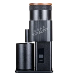 Single Dose Al-Alloy USB Rechargeable Portable Electric Coffee Grinder with Stainless Steel Burr