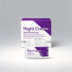 Soothing Night Balm with Centella Asiatica for Overnight Skin Repair Face Cream
