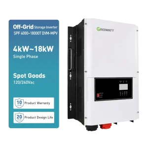 Growatt SPF 18000T DVM-MPV Low Frequency Single Phase 18kw off Grid Solar Inverter