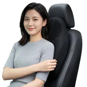 Premium Ergonomic Memory Foam Lumbar Support Pillow Breathable 3D Mesh Backrest Office Chair Car Orthopedic Cushion Sciatic Back