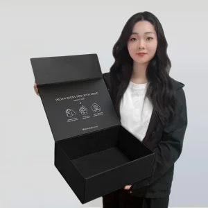 JeyBox Custom Rigid Black Gift Box