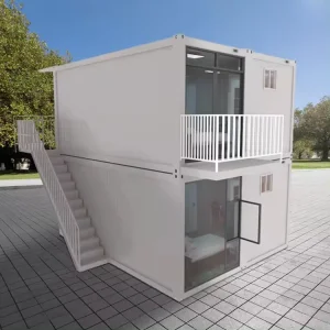 Casa Prefabricada 20 FT 40 FT Casa Contêiner Pronta para Morar com Quarto Banheiro