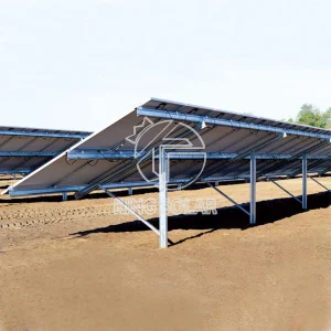 Modular Steel Solar Panel Ground Mounting Rack System