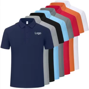 Premium Quick Dry Breathable Men's Polo Shirts and T Shirt for Men for Custom Logo Embroidery and Team Uniform Clothing Craft