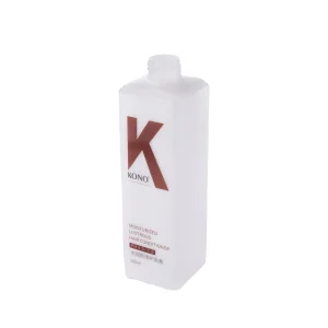 XYPACKAGING HDPE Square Cosmetic Packaging Bottles with Custom Silk Screen Printing for Shampoo &amp; Lotion 500ml/15oz Custom Color