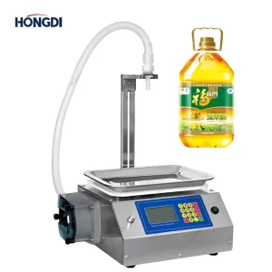 Compact Semi-Automatic Liquid and Paste Filling Machine for Honey, Peanut Butter, and Chili Sauce