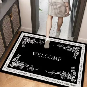 Scissor door rug