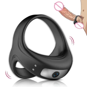 High-Quality 10 Intense Vibration Modes Testicles Stimulates Vibrating Penis Ring for Men Pricelist, Exporters