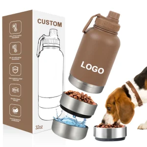3-in-1 Portable Dog Feeder Dispenser