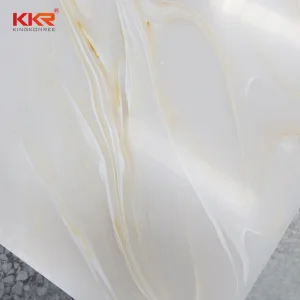6mm Decorative Resin Panel Acrylic Solid Surface Translucent Stone