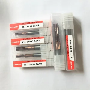 KOVES ISO Metric Solid Carbide Thread Milling Cutter