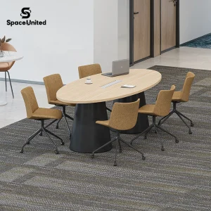 SpaceUnited Modern Designer Solid Wood Workstation Boardroom Tables