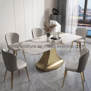 Marble Metal Dining Table