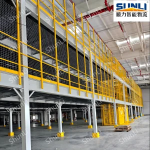 China Factory Industrial Warehouse Mezzanine Platform Racking Steel Structure Multi-Mezzanine with Lifting or Stair Equipment