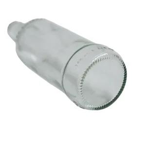 330ml Green Custom Shape Empty Glass Beer Bottle