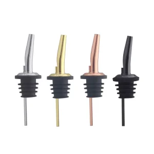 Acessórios de Cortiça para Vinho em Aço Inoxidável, Despejador de Vinho, Tampa Automática para Garrafa, Bico de Despejo para Cortiça de Vinho