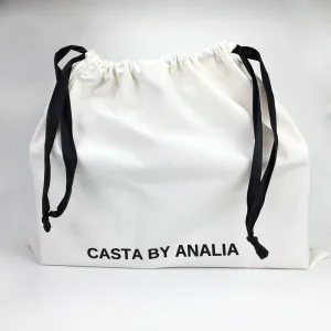 Factory Price 100% Cotton Heavy Duty Hotel Laundry Dustbag Canvas Cotton Drawstring Shoe Bags Cloth Dust Bag For Shoes