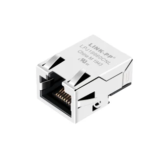 With PoE Single Port SMT RJ45 Connector