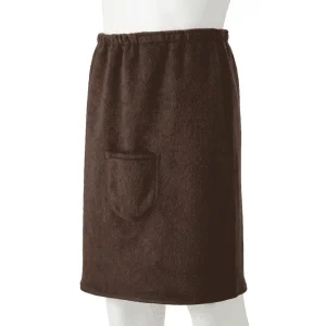 Austria Unisex Wool Sauna Bath Skirt with Velcro Closure & Pocket