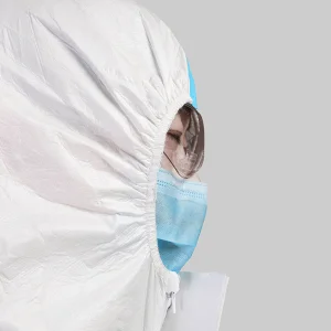 Ropa de protección microporosa traje desechable EPI protección bata de aislamiento