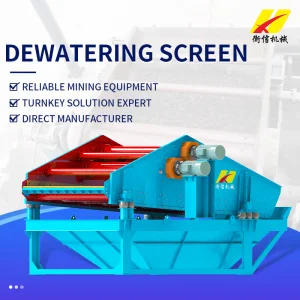 Linear Dewatering Screen Manufacturer