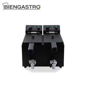 Professional Commercial Double Tank Electric Deep Fryer