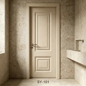 Moisture Resistant MDF Interior Door CPL Finish Internal Wooden Doors