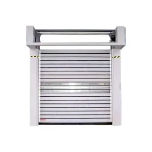 Aluminum Alloy Turbine Hard Fast Industrial Exterior Turbo Rigid Rolling High Speed Spiral Door