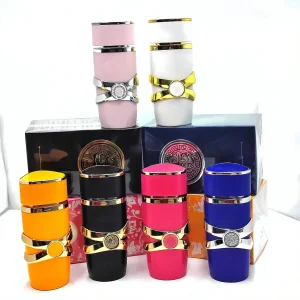 عطر العود الفاخر زجاجة كولونيا كريستالية بالجملة من دبي عطر عربي