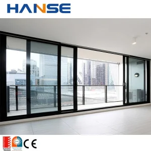 Hurricane Impact Resistant Safety Aluminum Used Sliding Glass Doors for Sale