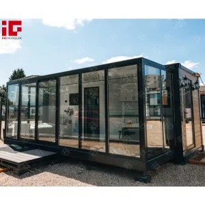 Moradias Expansíveis de Asa Única 20FT Casas Móveis Modulares Tiny Premium