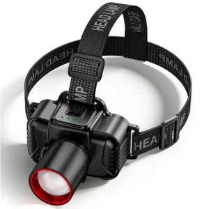 Global Leading 350LM 18650 Lithium Battery Zoomable Led Headlamp Type C for Outdoor Night Working Suppliers, Products