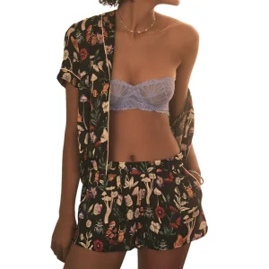 Conjunto de pijama de impresión digital