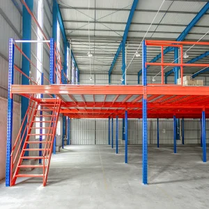 Warehouse Steel Mezzanine Storage Platform Heavy Load Metal Mezzanine Floor Racking System Factory Workshop Goods