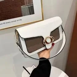 Bolsa de Hombro de Cuero Grano Pebble