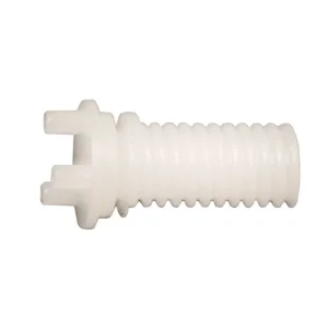 Non-standard Customized Plastic Nylon Gear  Precision Plastic Worm POM Worm for Toys