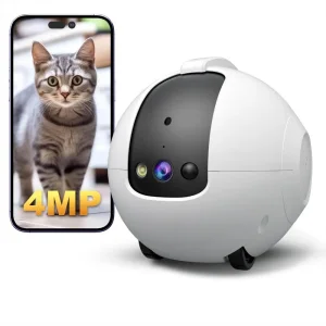 Smart Ai Pet Robot with 360° Patrol, Real-Time Monitoring, and Emotional Interaction Pet Companion Robot