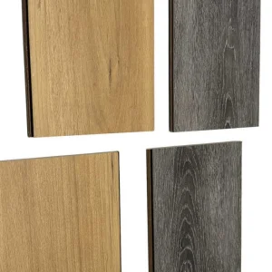 Artistic Laminate Flooring with Geometric Inlays (Customizable Patterns)
