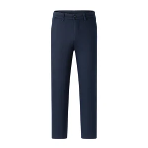 High-Quality New-Arrivals Autumn Elegant Formal Wedding-Party Slim-Fit Tailored Men's Trousers