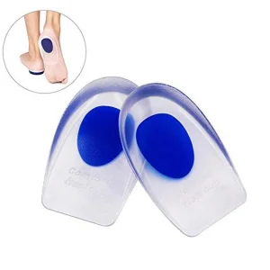 Gel Heel Cups Invisible Heel Insoles Silicone Foot Pad