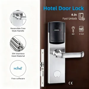 Hot Sale Customized Color Classic Automatic Design Arrival Competitive Price Hotel Smart Gate Door Lock