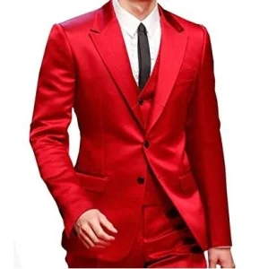Luxury Gentle Crafted Three Piece Formal Suit for Man Designed For Groom Ceremonies Business Functions And Evening Parties